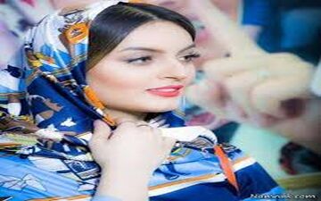 تیپ بسیار متفاوت خانم بازیگر ایرانی