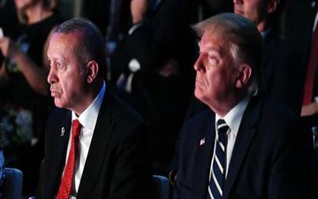 گفت‌وگوی تلفنی ترامپ و اردوغان درباره مسائل سوریه و لیبی