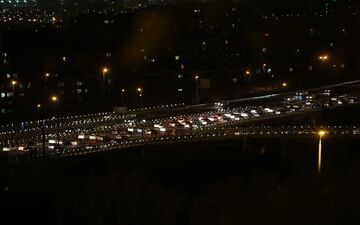 این آزادراه به دلیل حمله هوایی تا اطلاع ثانوی مسدود است / رانندگان بخوانند