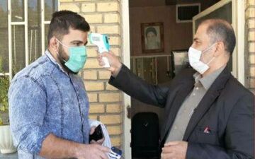 عزمی راسخ در خوابگاه های دانشگاه علوم پزشکی کرمانشاه در مقابله با ویروس کرونا
