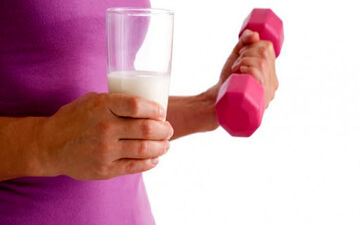 فواید مصرف لبنیات قبل از ورزش
