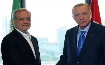  اردوغان و پزشکیان تلفنی گفتگو کردند