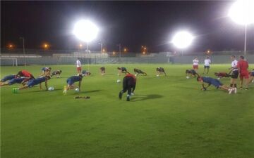 گزارش تمرین پرسپولیس / کُری‌ خوانی شاگردان برانکو در زمین لخویا