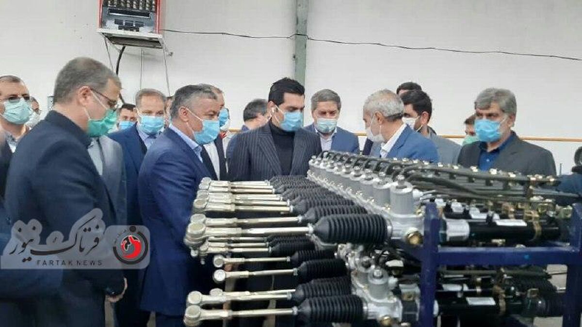 افتتاح خط تولید شرکت آرکا تجارت آتیه با سرمایه گذاری ۱۰۰ میلیارد ریال