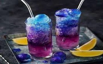 یک نوشیدنی خاص برای یک مهمان خاص| طرز تهیه شربت کهکشانی!