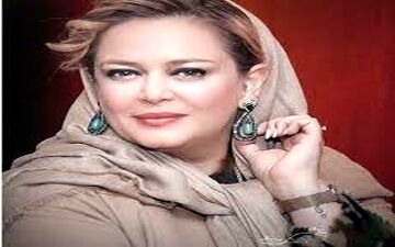 بهاره رهنما و همسرش در پشت صحنه کنسرت امید حاجیلی