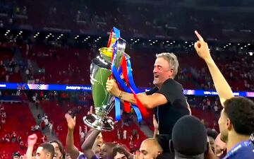ویدئو / حکاکی نام پاری‌سن‌ژرمن بر روی جام
