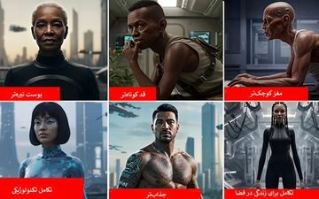 پیش‌بینی تغییرات ظاهری انسان‌ها در هزار سال آینده به کمک هوش مصنوعی
