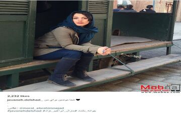 تیپ و ژست جوانه دلشاد (عکس)