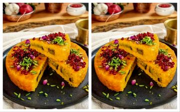 طرز تهیه ته‌چین لاکچری با مرغ زعفرانی – فوت و فن یک غذای مجلسی ایرانی