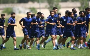 گزارش آخرین تمرین استقلال قبل از پرواز به اهواز