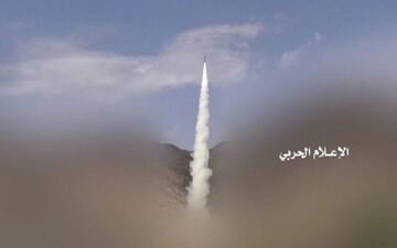 شلیک موشک «زلزال۱» به سمت مواضع شبه‌نظامیان در شمال غربی یمن