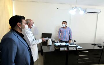 بررسی دوره ای اجرای دستورالعمل های بهداشتی در شهرداری سمنان