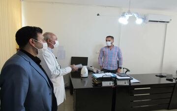 بررسی دوره ای اجرای دستورالعمل های بهداشتی در شهرداری سمنان