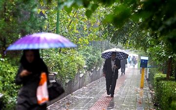 بارش پراکنده در برخی مناطق/افزایش دمای در نیمه غربی کشور
