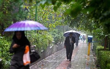 بارش پراکنده در برخی مناطق/افزایش دمای در نیمه غربی کشور