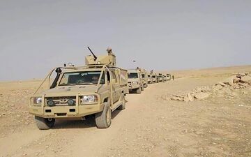 فیلمی از کمین حشدالشعبی بر سر راه تروریست‌های داعش 