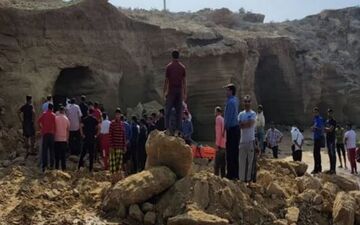 یک نفر بر اثر ریزش صخره فوت کرد