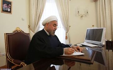  پیام تبریک روحانی به رئیس جمهوری ترکمنستان