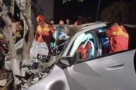 تصادف مرگبار BMW در بزرگراه همت؛ ۳ نفر جان باختند