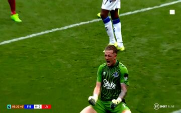 فقط تیر دروازه نبود؛ 8 مهار پیکفورد مقابل لیورپول