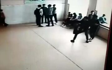 شوخی خطرناک دانش‌آموزان با هم‌ کلاسی‌شان