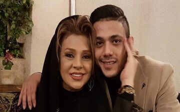 ویدئویی غم انگیز از لحظه خاکسپاری فرزند نسرین مقانلو !