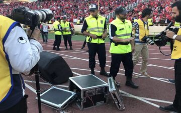 حادثه تلخ در جشن قهرمانی پرسپولیس/عکس