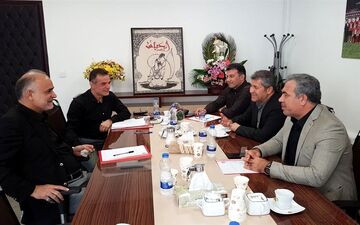 جلسه هیئت مدیره باشگاه پرسپولیس با حضور مدیرعامل