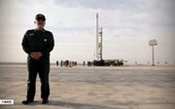 نخستین تصاویر مخابره شده از ماهواره سپاه پاسداران از فضا
