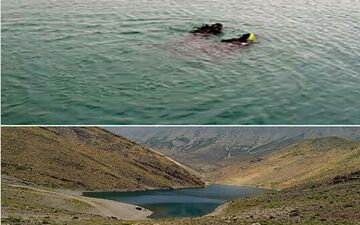 دریاچه هویر دماوند جان یک جوان را گرفت
