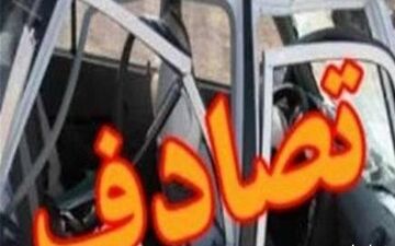 ۳ کشته در پی برخورد شدید پراید با تانکر در اردبیل
