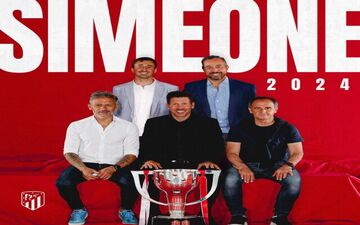 رسمی؛ سیمئونه با اتلتیکومادرید تمدید کرد
