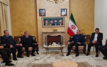 دیدار امیرعبداللهیان با رهبران گروه‌های فلسطینی در بیروت