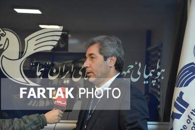 گزارش تصویری گزارش از رضا نظری مدیرکل هواپيمایی"هما" درکرمانشاه