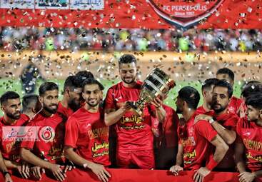جشن اهدای جام قهرمانی سوپر جام به پرسپولیس