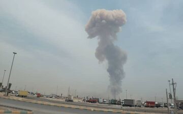 وقوع انفجار مهیب در بندرعباس
