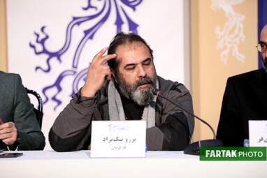 نشست خبری فیلم "دو زیست" با حضور پرسپولیسی معروف