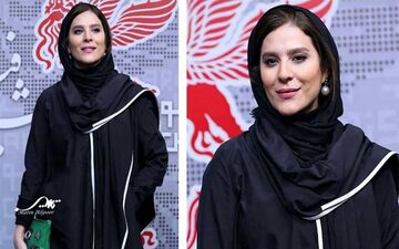 پوشش متفاوت سحر دولتشاهی  در یک مراسم