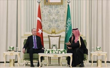 
اردوغان با بن سلمان در ریاض دیدار کرد
