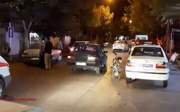 تصادف سخت در ساعت صفر گلپایگان 

