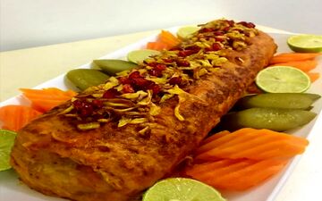 طرز تهیه رولت مرغ چرخ کرده | خیلی خوشمزه س!