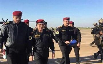  فرمانده نیروی ضد تروریسم عراق به کرکوک رفت