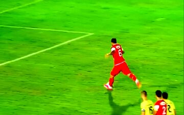 گل اول پرسپولیس به آلومینیوم + ویدئو