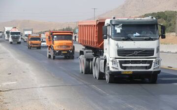 جابه‌جایی بیش از یک میلیون و ۱۶۸ هزار تن کالا از استان کرمانشاه 