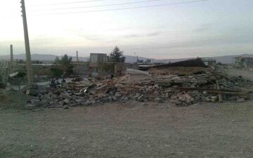 عمق فاجعه زلزله در روستای کویک از بخش ذهاب به روایت تصویر
