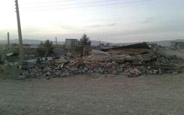 عمق فاجعه زلزله در روستای کویک از بخش ذهاب به روایت تصویر
