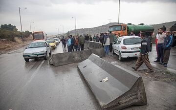 تصادف زنجیره‌ای با چند کشته و زخمی در جنوب تهران

