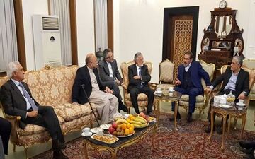  دیدار مشاوران امنیت افغانستان با شمخانی در کابل 
