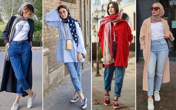شلوار مام استایل با مانتوهای تابستانی را این طوری ست کن!